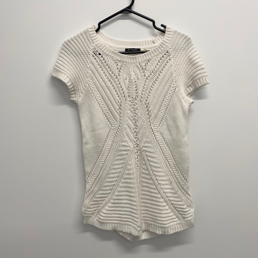 NEW ✨ RIB KNIT SHORT SLEEVE SWEATER/ TUNIC